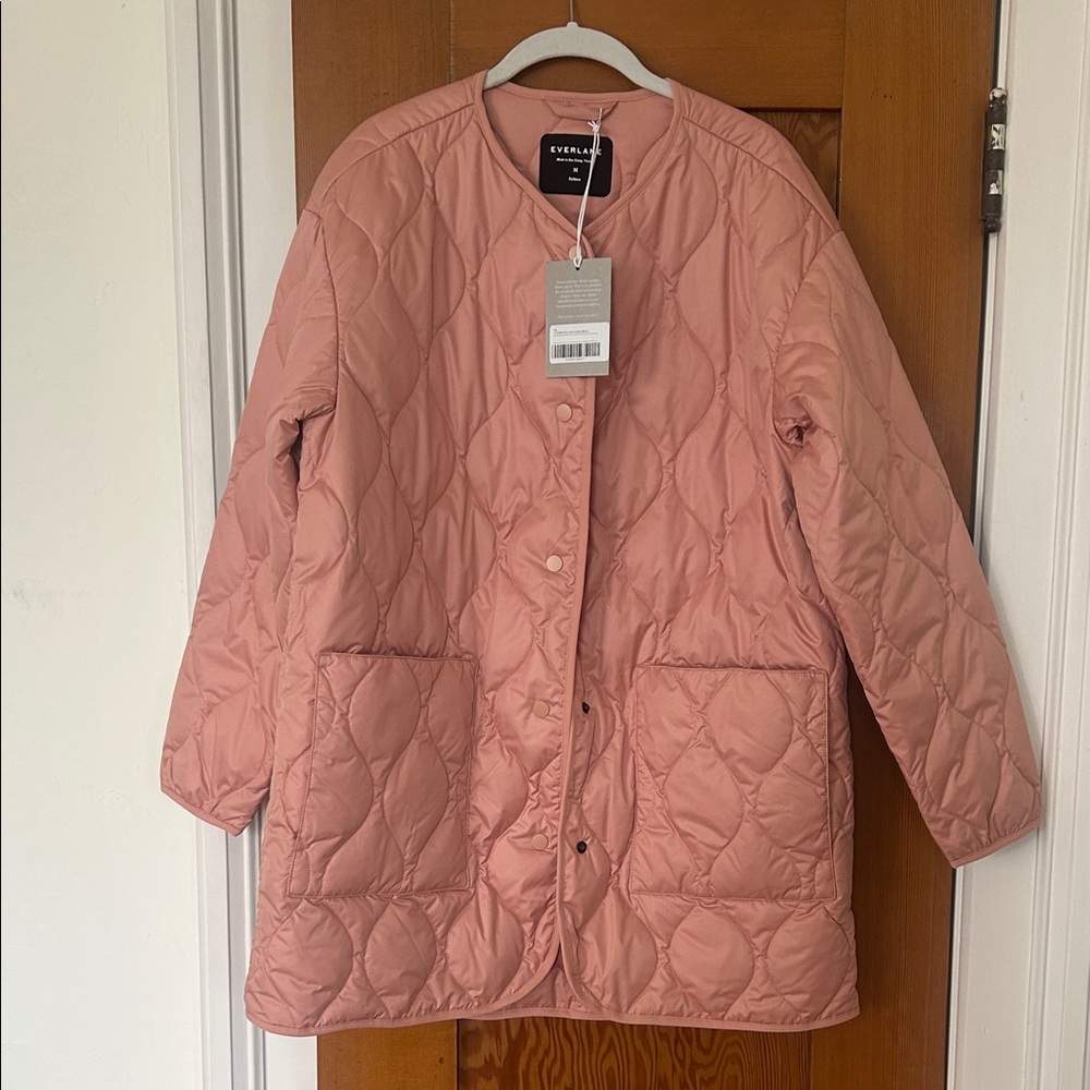 Everlane Women's Blush Quilted Puffer Jacket